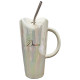 00513-JN Кружка с трубочкой JENNA