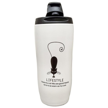 Кружка с крышкой JN-00516 JENNA