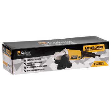 Угловая шлифовальная машина KOLNER KAG-180/1600M-6
