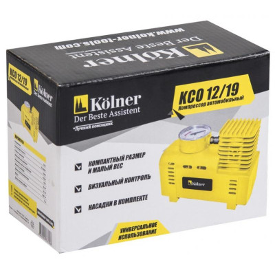 Компрессор автомобильный KOLNER KCO 12/19-3