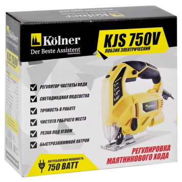 Лобзик электрический KOLNER KJS-750 V-8