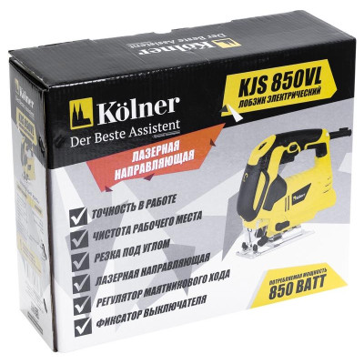Лобзик электрический KOLNER KJS-850 VL-12