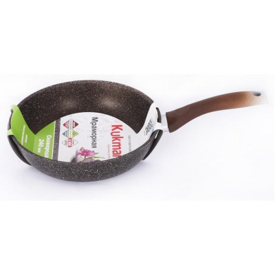 Сковорода Kukmara смк241а АП кофейный мрамор-2