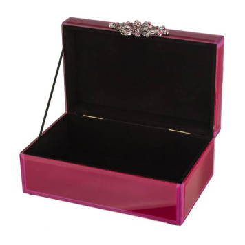 Шкатулка зеркальная 21*13*8,5 см. (кор=8шт.) LEFARD 06-143-1