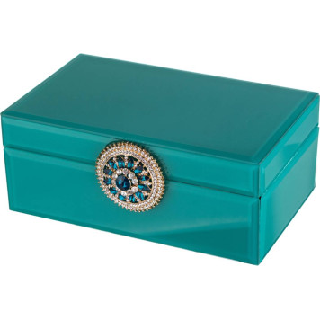 Шкатулка зеркальная 21*13*8,5 см. (кор=8шт.) LEFARD 06-144