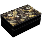 Шкатулка коллекция " ТРОПИКИ" 21*13*8,5 см. (кор=6шт.) LEFARD 06-289