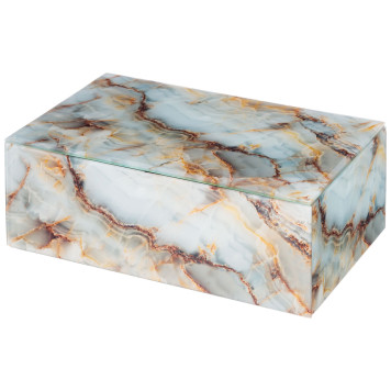 Набор шкатулок из 2-х шт коллекция "МРАМОР" 21*12**6,5 см / 23*15*8,5 см LEFARD 06-342-1