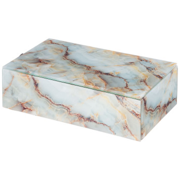 Набор шкатулок из 2-х шт коллекция "МРАМОР" 21*12**6,5 см / 23*15*8,5 см LEFARD 06-342-3
