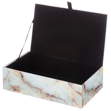 Набор шкатулок из 2-х шт коллекция "МРАМОР" 21*12**6,5 см / 23*15*8,5 см LEFARD 06-342-4