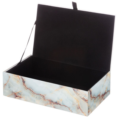 Набор шкатулок из 2-х шт коллекция "МРАМОР" 21*12**6,5 см / 23*15*8,5 см LEFARD 06-342-4