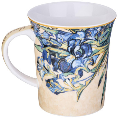 Кружка "ИРИСЫ" (в. ван гог) 420 мл (кор=36шт.) LEFARD 104-1003-3
