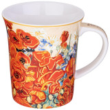 Кружка "МАКИ" (в. ван гог) 420 мл (кор=36шт.) LEFARD 104-1004