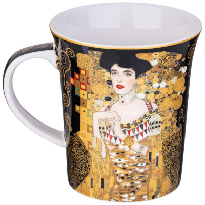 Кружка "ЗОЛОТАЯ АДЕЛЬ" (г. климт) 420 мл (кор=36шт.) LEFARD 104-1006-1