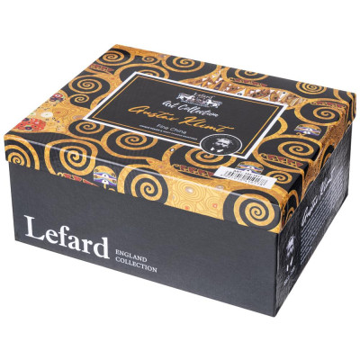 Чайный набор "ART COLLECTION" (в. ван гог) на 2 пер. 4 пр. 250 мл (кор=12наб.) LEFARD 104-1015