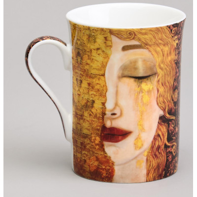 Кружка "ЗОЛОТЫЕ СЛЁЗЫ" (а-м. зильберман) 280 мл (кор=36шт.) LEFARD 104-1025-2