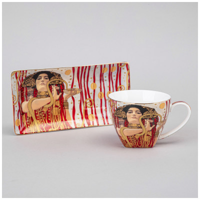 Чайная пара "ART COLLECTION" (г. климт) 250 мл (кор=18наб.) LEFARD 104-1030-1