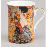 Кружка "ДАМА С ВЕЕРОМ" (г. климт) 300 мл (кор=36шт.) LEFARD 104-1031