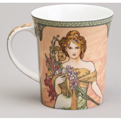 Кружка "ВРЕМЕНА ГОДА" (а. муха) 420 мл (кор=36шт.) LEFARD 104-1034-2