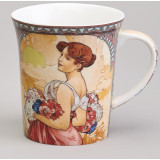 Кружка "ВРЕМЕНА ГОДА" (а. муха) 420 мл (кор=36шт.) LEFARD 104-1035