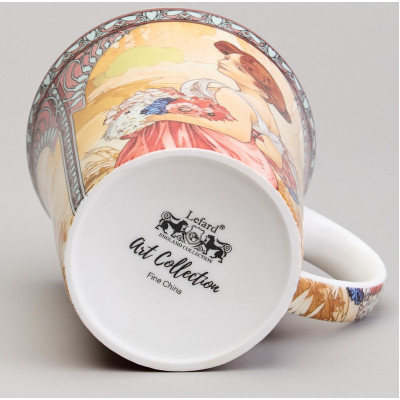 Кружка "ВРЕМЕНА ГОДА" (а. муха) 420 мл (кор=36шт.) LEFARD 104-1035-3