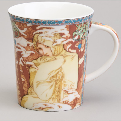 Кружка "ВРЕМЕНА ГОДА" (а. муха) 420 мл (кор=36шт.) LEFARD 104-1037