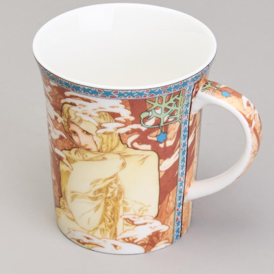 Кружка "ВРЕМЕНА ГОДА" (а. муха) 420 мл (кор=36шт.) LEFARD 104-1037-4