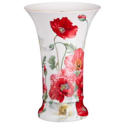 Ваза "МАКИ" 15*15*21,5 см 1200 мл (кор=12шт.) LEFARD 104-1041