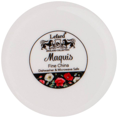Кружка "МАКИ" 480 мл черная (кор=24шт.) LEFARD 104-759-2