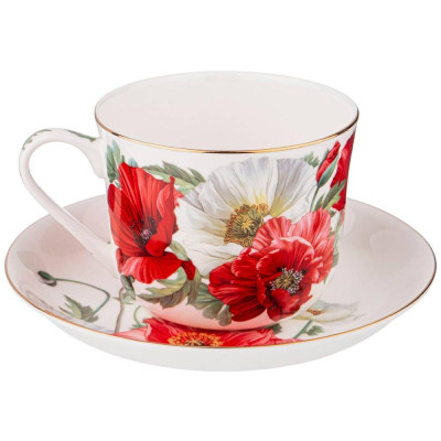 Чайная пара "МАКИ" 500 мл (кор=18наб.) LEFARD 104-762-1