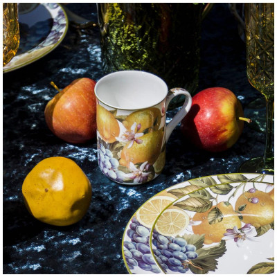 Кружка "ФРУКТЫ" 350 мл (кор=48шт.) LEFARD 104-790-2