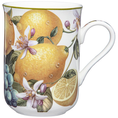 Кружка "ФРУКТЫ" 350 мл (кор=48шт.) LEFARD 104-790