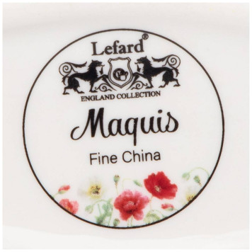 Блюдо двухъярусное "МАКИ" 20,5 / 27 см (кор=18шт.) LEFARD 104-883-1