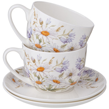 Чайный набор "SENTIMENT" на 6 пер. 12 пр. 330 мл (кор=6наб.) LEFARD 104-981-5