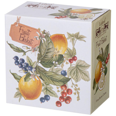 Салатник-тарелка суповая " FRUIT BASKET" 750 мл 15, 5*6, 5 см (кор=36шт.) LEFARD 104-992