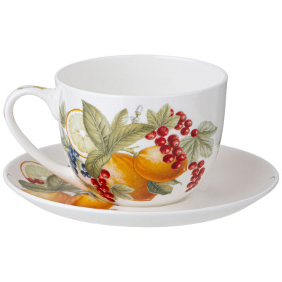 Чайный набор "FRUIT BASKET" на 6 пер. 12 пр. 330 мл (кор=6наб.) LEFARD 104-996-2