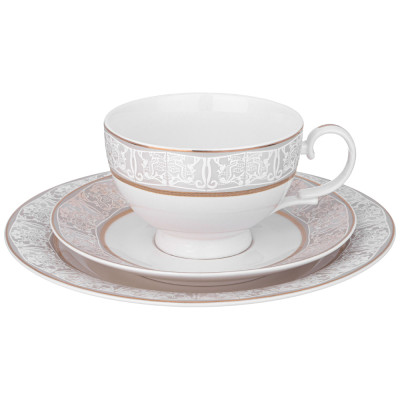 Сервиз чайный " СВАДЕБНЫЙ" на 6 пер. 20 пр. (кор=1наб.) LEFARD 115-366-1