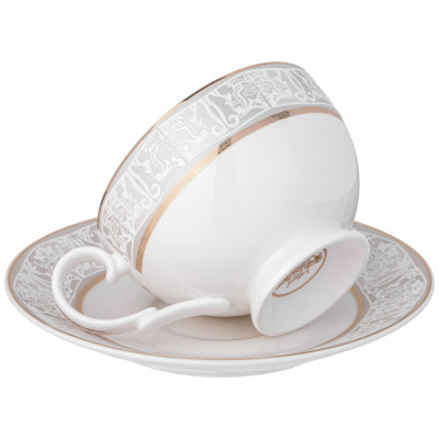 Чайный набор " СВАДЕБНЫЙ" на 2 пер. 4 пр. 300 мл (кор=8наб.) LEFARD 115-369-3