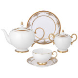 Сервиз чайный "ДВОРЕЦ" на 6 пер. 20 пр. (кор=1наб.) LEFARD 115-373