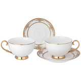 Чайный набор "ДВОРЕЦ" на 2 пер. 4 пр. 250 мл (кор=8наб.) LEFARD 115-374