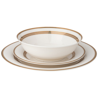 Набор посуды " ПРАЗДНИЧНЫЙ" на 6 пер. 18 пр. (кор=2наб.) LEFARD 115-377-3