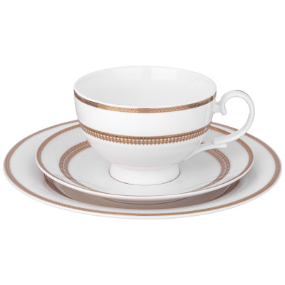 Сервиз чайный " ПРАЗДНИЧНЫЙ" на 6 пер. 20 пр. (кор=1наб.) LEFARD 115-378-1