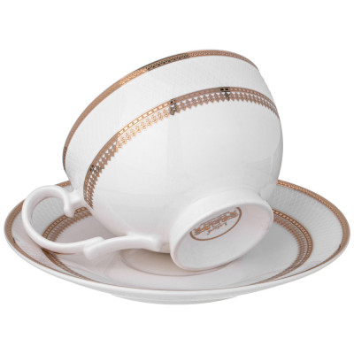 Сервиз чайный " ПРАЗДНИЧНЫЙ" на 6 пер. 20 пр. (кор=1наб.) LEFARD 115-378-5