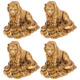 Набор фигурок "ТИГР" из 4 шт. 5*2,5*3,8 см LEFARD 117-342