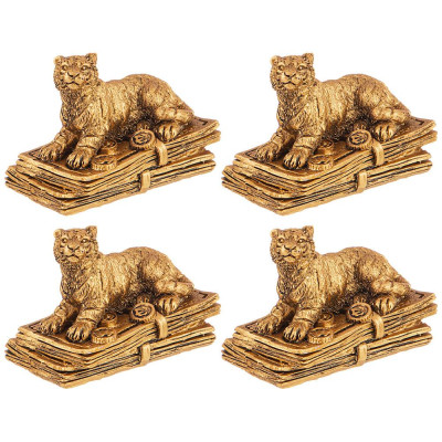 Набор фигурок "ТИГР" из 4 шт.5*2,7*5,2 см LEFARD 117-344