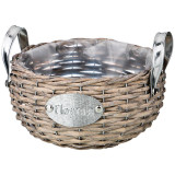 Корзинка с ручкой 20*10 см (кор=70 шт.) LEFARD 119-286