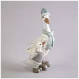 Статуэтка "ГУСИ" 14,5х13,5х27,5 см LEFARD 121-104