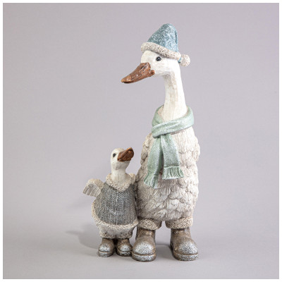 Статуэтка "ГУСИ" 14,5х13,5х27,5 см LEFARD 121-104-1