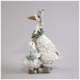 Статуэтка "ГУСИ" 14,5х13,5х27,5 см LEFARD 121-105