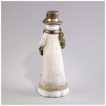 Статуэтка "СНЕГОВИК" с led-подсветкой 12,5х12х33,7 см LEFARD 121-108-2