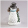 Статуэтка "СНЕГОВИК" с led-подсветкой 14х12х23 см LEFARD 121-113